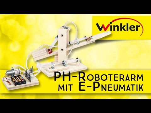 PH-Roboterarm mit E-Pneumatik - Winkler Werkpackung