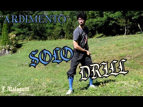 Fiore de' Liberi - "Ardimento" Solo drill