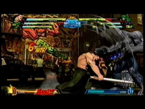 Marvel vs Capcom 3 Hagger(120% Combo)