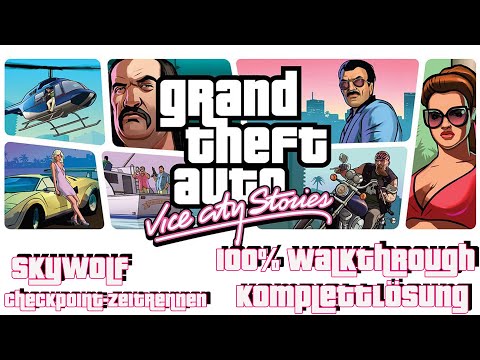 GTA: Vice City Stories (100% Walkthrough) ⭐ 98 - Skywolf (Checkpoint-Zeitrennen)
