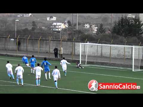 Torrecuso - Napoli Sanità 1-0 : il rigore fallito da Carnicelli