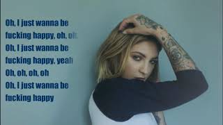 Julia Michaels - Happy (Lyrics)