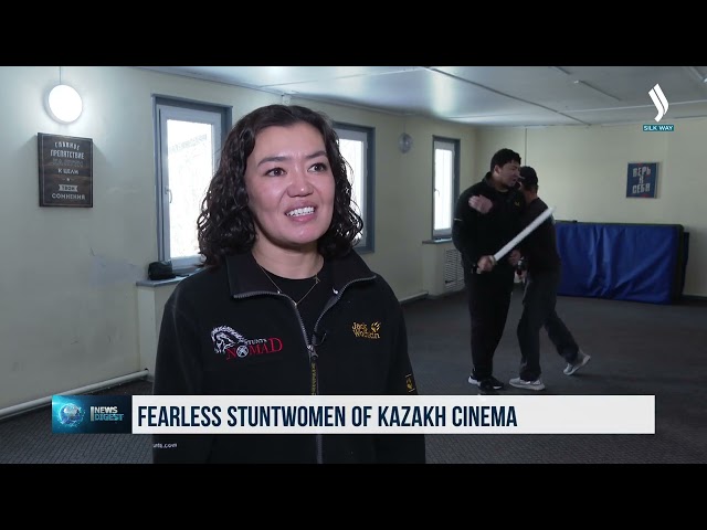 Kazakistan sinemasının cesur dublör kızları