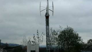 preview picture of video 'Vertical Windturbine Switzerland'