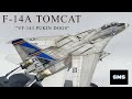 1 72 Academy F 14A Tomcat VF 143 Pukin Dogs Full Build Scale Model Aircraft Kit 12563
