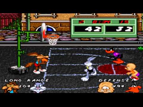 looney tunes basketball super nintendo download