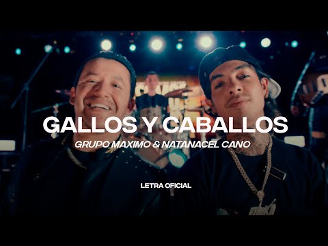 Grupo Maximo Grado, Natanael Cano - Gallos Y Caballos (Lyric Video) | CantoYo