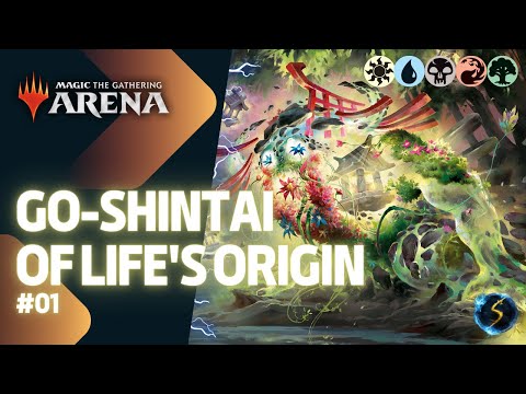 It's Showtime: Go-Shintai of Life's Origin ☀️💧💀🔥🌲 #01 - MTG Arena - Historic Brawl