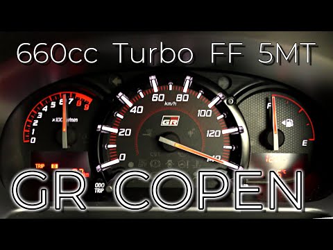 Thumbnail for (2019y)  GR COPEN (5MT) , acceleration test. 0.66L turbo  FF 5MT. TOYOTA/DAIHATSU K-car by Toyota Copen, Toyota, Daihatsu, Car, Toyota DA
