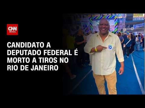 Polícia investiga morte de candidato a deputado federal no RJ | CNN 360°