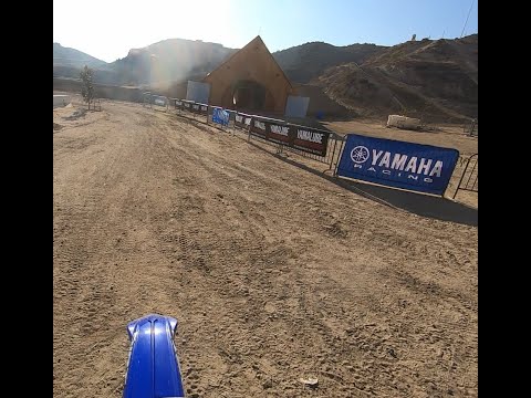 2022 Yamaha YZ125 at Glen Helen Raceway