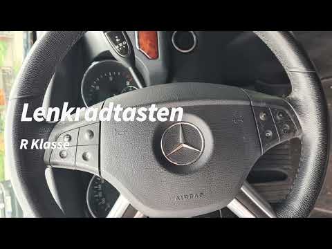 R Klasse Lenkradtasten wechseln. W251/V251