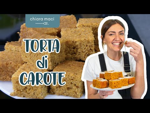 Torta integrale di carote e nocciole - Chiara Maci