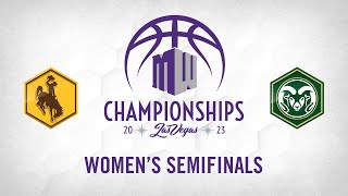 HIGHLIGHTS: #2 Wyoming vs #3 Colorado State Women's Basketball 3/7/23