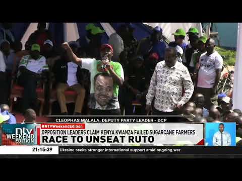 United opposition leaders led by Gachagua tours Western Kenya, seeks to unseat Ruto in 2027