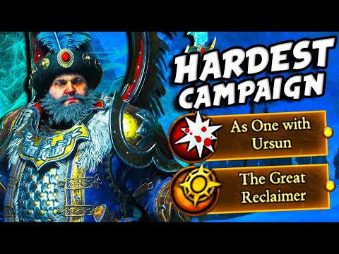 I Beat The Hardest Campaign On Legendary As Boris Ursus In Total Warhammer 3!