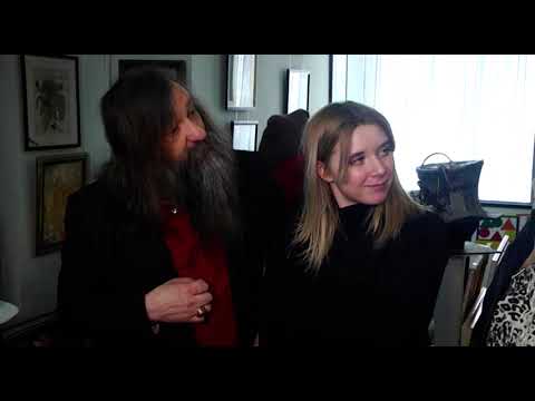 Курский галерист Олег Радин отметил свой День рождения оригинальной выставкой авторских картин