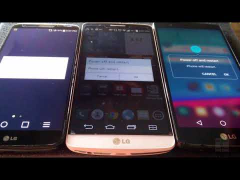 Startup LG G2 vs LG G3 vs LG G4