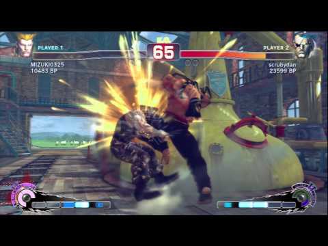 SSF4 MIZUKI0325 VS SCRUBYDAN HD