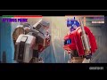 Optimus Prime Vs Megatron High Guard Transformers One With Healthbars