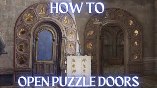 How To Unlock or Open Door Puzzle or Puzzle Door. Hogwarts Legacy