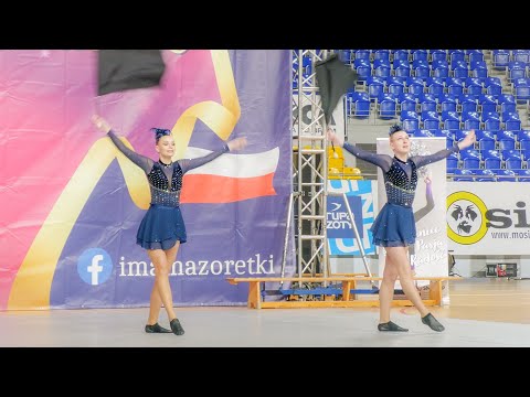 MAJORETTES Lora Piaski  - DUO TRIO FLAG  - Kędzierzyn Koźle 2024