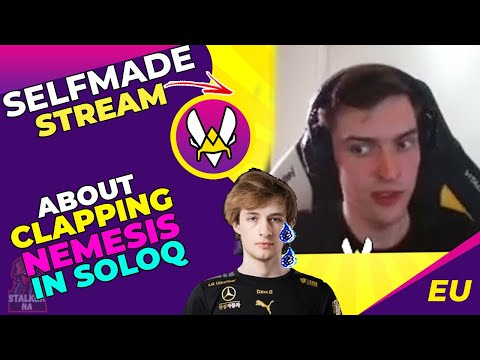 VIT Selfmade About CLAPPING NEMESIS in SoloQ 👀
