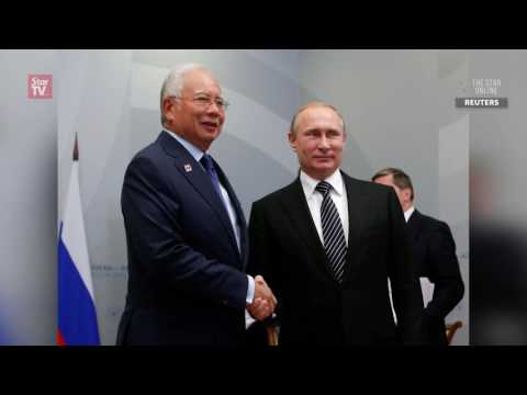 Najib meets Putin