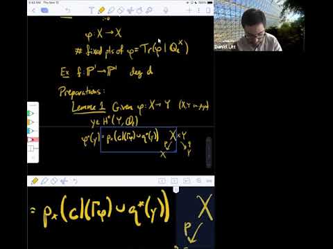 Étale cohomology - 11/12/2020
