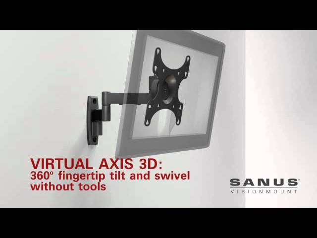 Video teaser per Features and Benefits of Your SANUS Classic MF215 TV Mount