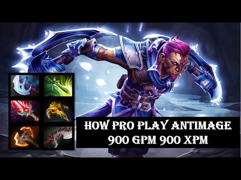 ILTW [AntiMage] How PRO Play Insane AM 900 GPM 900 XPM  | 7.25 Dota 2