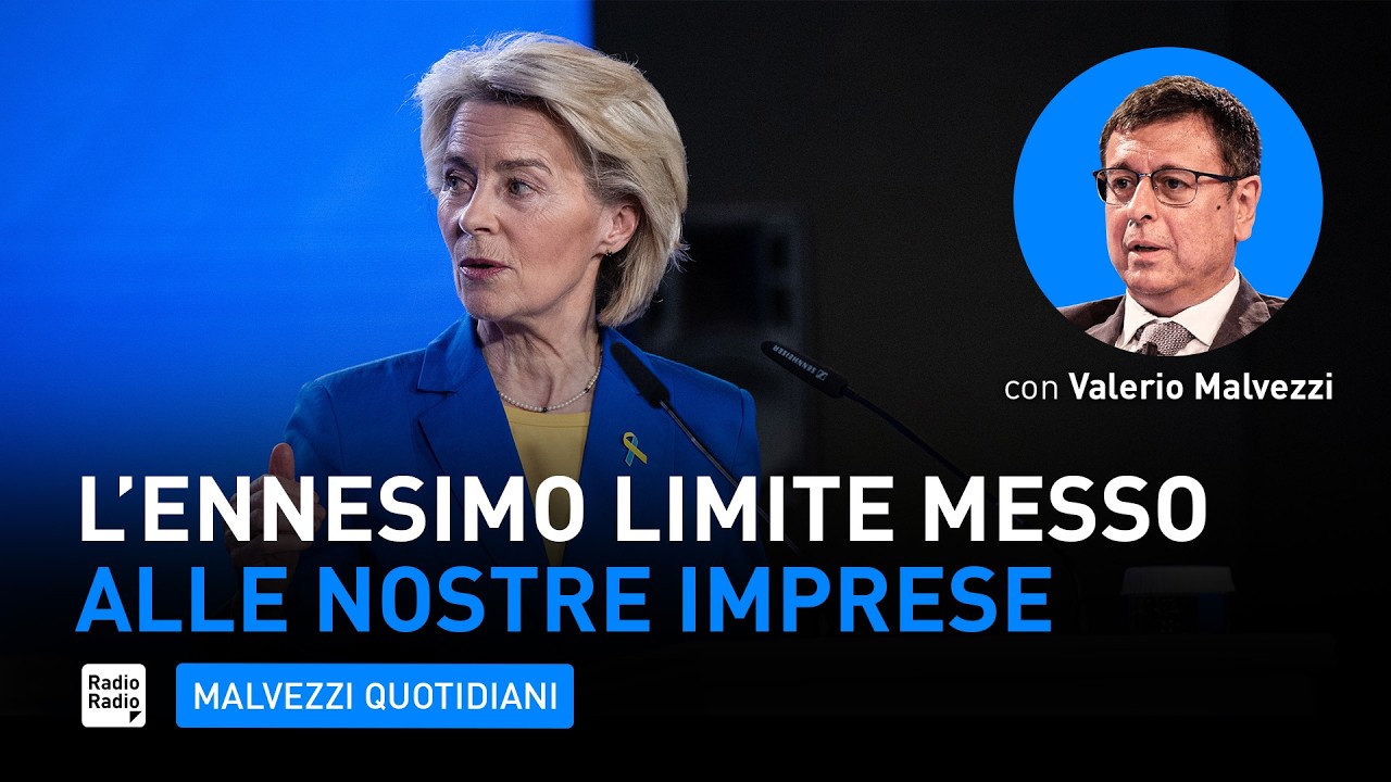 ALL'UNIONE EUROPEA MANCA CULTURA D'IMPRESA: UN ALTRO ASSURDO TECNICISMO STA PER ROVINARE LE AZIENDE