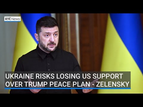 Ukraine risks losing US support over Trump peace plan - Zelensky