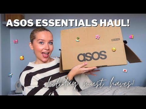 NEW IN ASOS HOLIDAY HAUL! + try on clips 🏝️☀️💓