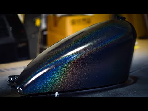 ❇︎Painting Motorcycle Tank using Dupli-Color Clear Effex❇︎