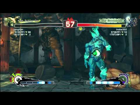 SSF4 AE [Zangief] zangitan vs inaba360 [Seth]