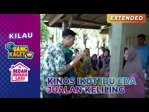 AUTO RAME! Kinos Bantuin Ibu Eda Jualan | KILAU UANG KAGET & BEDAH RUMAH | PART 2/8