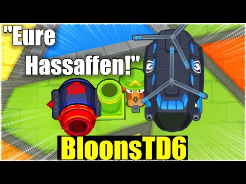SCHAFFEN EURE HASSAFFEN DEN SCHIMPANSENMODUS? - Bloons TD6 [Deutsch/German]