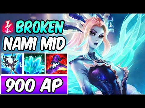 S+ FULL AP NAMI MID DELETES ENEMIES | Sunken Shadows Nami |  New Build & Runes | League of Legends