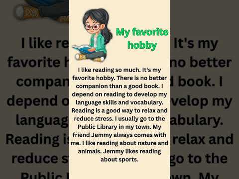 B1 English Listening Practice | My Favorite Hobby| Improve Your English Skills