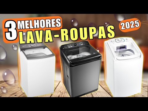 TOP 3 Melhor máquina de lavar roupa 2025 ! Qual máquina de lavar comprar? Melhor lavadora 2025