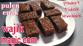 Download lagu Recipe for cooking wajik with a magic com mp3