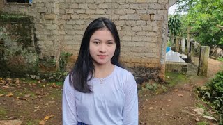 Download lagu Neng Denis, a beautiful village girl who wants to take cassava to the garden mp3