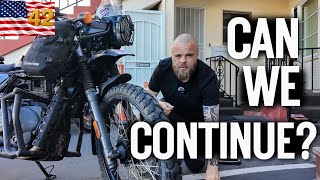 WILL THE HIMALAYAN SURVIVE? Emergency STOP at Bike Shed Moto Co
