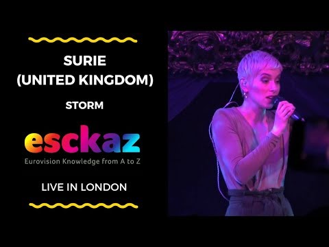 ESCKAZ in London: SuRie (United Kingdom) - Storm (at London Eurovision)