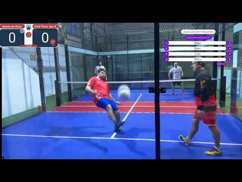 PADBOL || Liga Padbol Gijón || Segunda Division Sparta de Xixon VS Gold Place Spa B