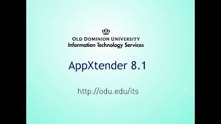 New Features of AppXtender 8.1