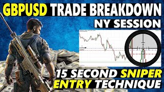 GBPUSD 5 Min Trade Breakdown and Sniper Entry