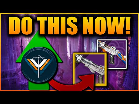 Destiny 2: Get FAST Vanguard Ranks and Easily Get RECKLESS ENDANGERMENT SOLO! (Witch Queen)
