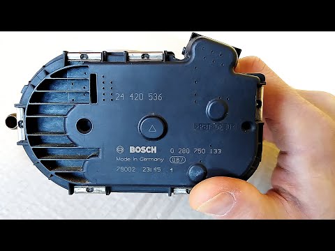 Opel / Vauxhall Corsa D 1.2 throttle body disassembly
